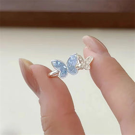 Elegant Butterfly Jewelry Set